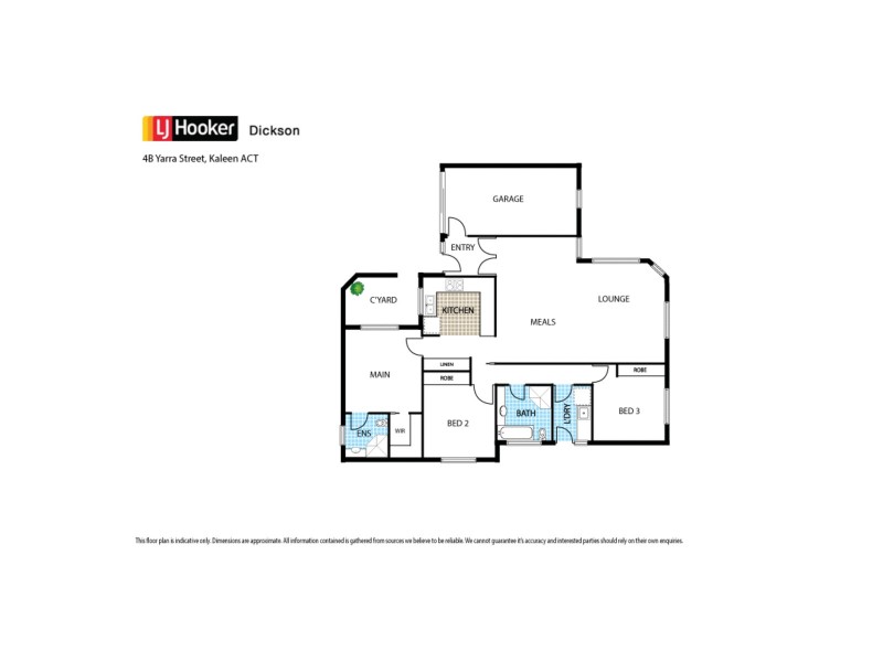 4B Yarra Street, Kaleen ACT 2617 Floorplan