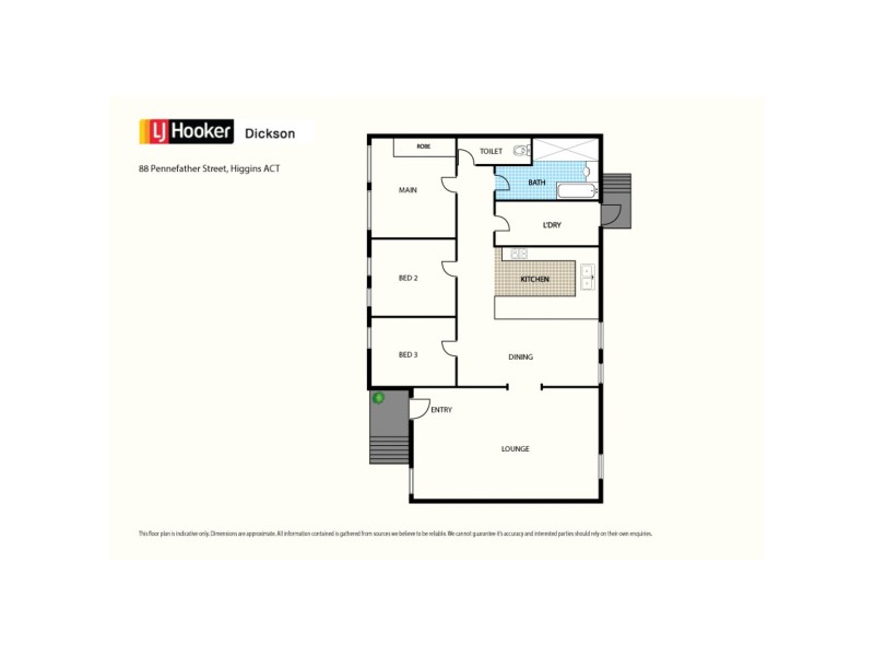 88 Pennefather Street, Higgins ACT 2615 Floorplan