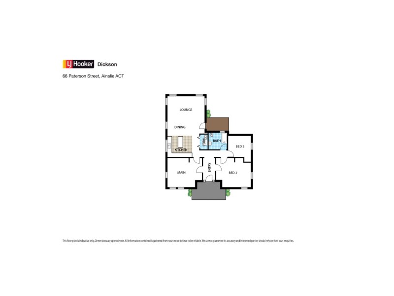 66 Paterson Street, Ainslie ACT 2602 Floorplan