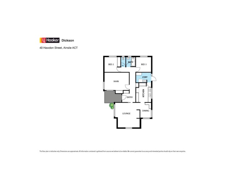 40 Hawdon Street, Ainslie ACT 2602 Floorplan