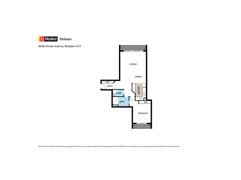 50/63 Ainslie Avenue, Braddon ACT 2612 Floorplan