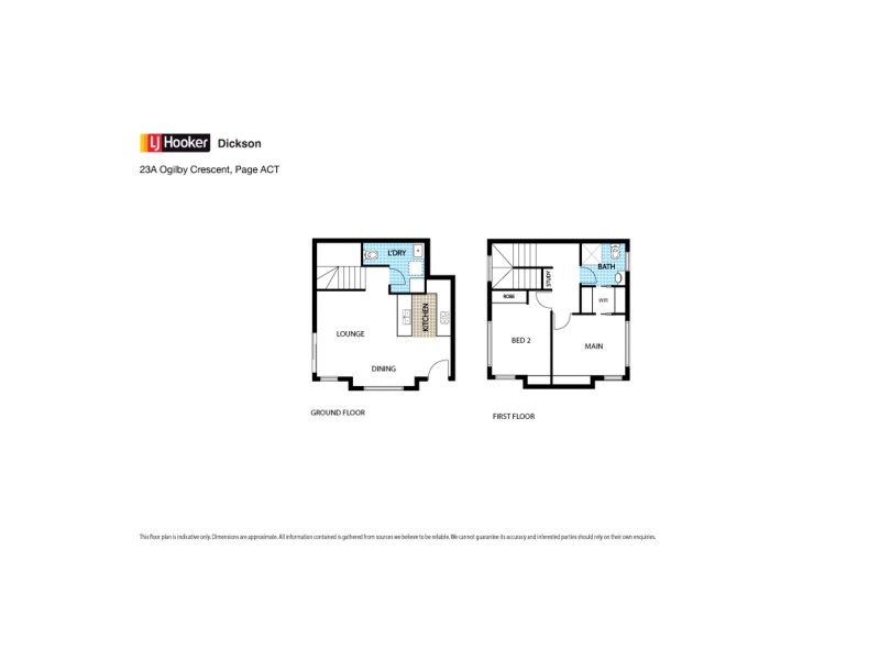 23A Ogilby Crescent, Page ACT 2614 Floorplan