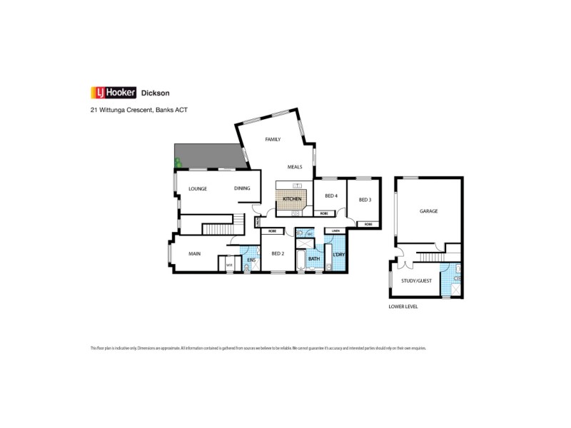21 Wittunga Crescent, Banks ACT 2906 Floorplan