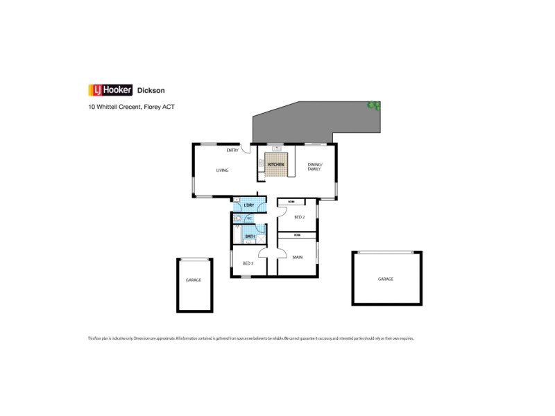 10 Whittell Crescent, Florey ACT 2615 Floorplan