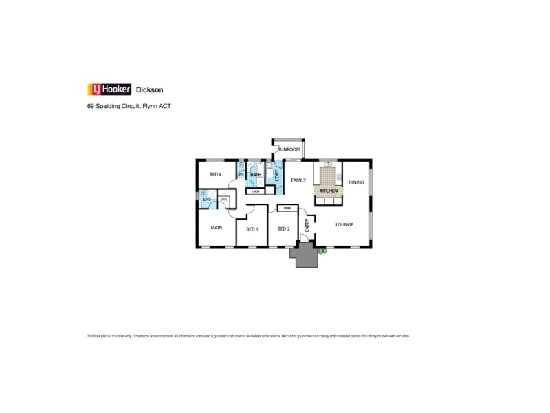 69 Spalding Street, Flynn ACT 2615 Floorplan
