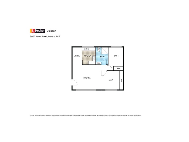 6/157 Knox Street, Watson ACT 2602 Floorplan