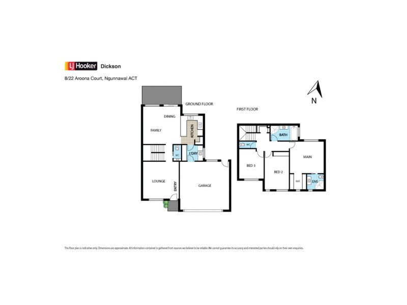 8/22 Aroona Court, Ngunnawal ACT 2913 Floorplan