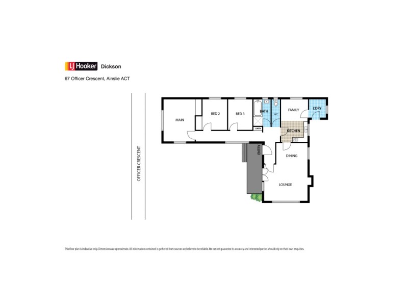 67 Officer Crescent, Ainslie ACT 2602 Floorplan