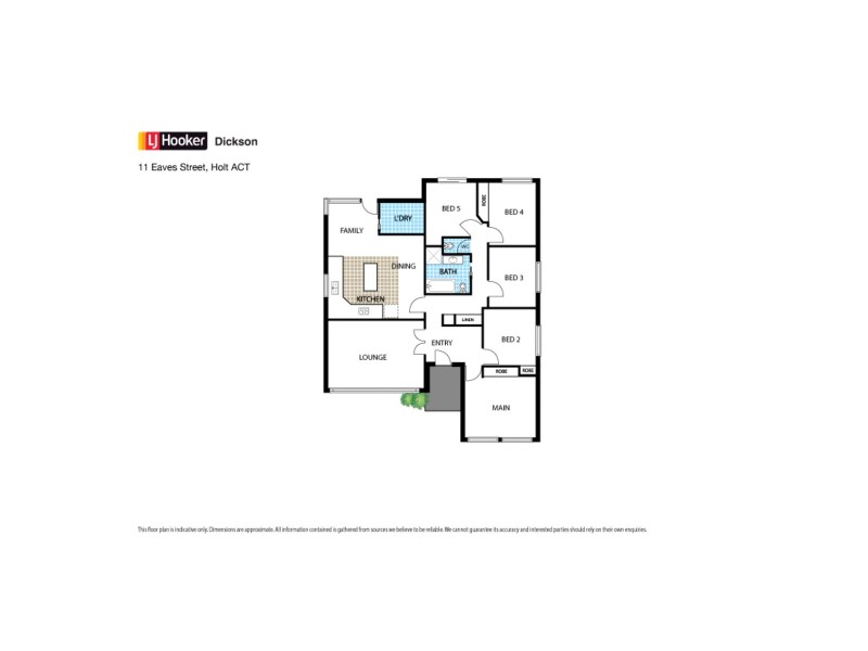 11 Eaves Street, Holt ACT 2615 Floorplan