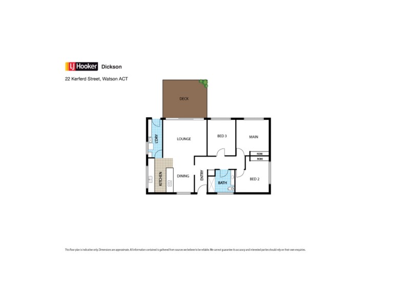 22 Kerferd Street, Watson ACT 2602 Floorplan