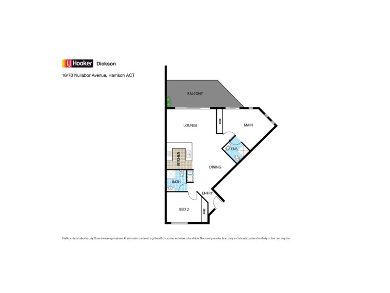 18/70 Nullarbor Avenue, Harrison ACT 2914 Floorplan