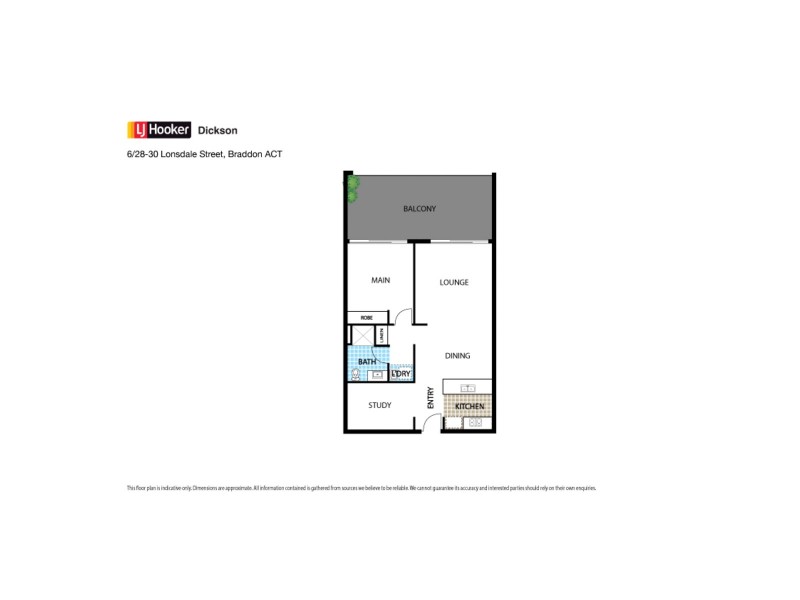 6/28-30 Lonsdale Street, Braddon ACT 2612 Floorplan