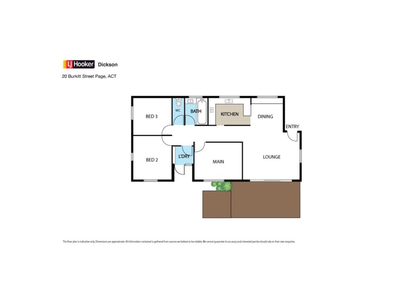 20 Burkitt Street, Page ACT 2614 Floorplan