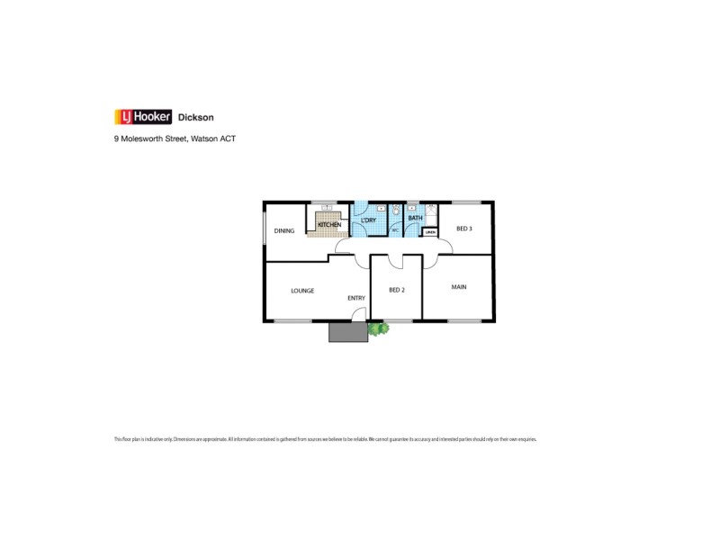 9 Molesworth Street, Watson ACT 2602 Floorplan