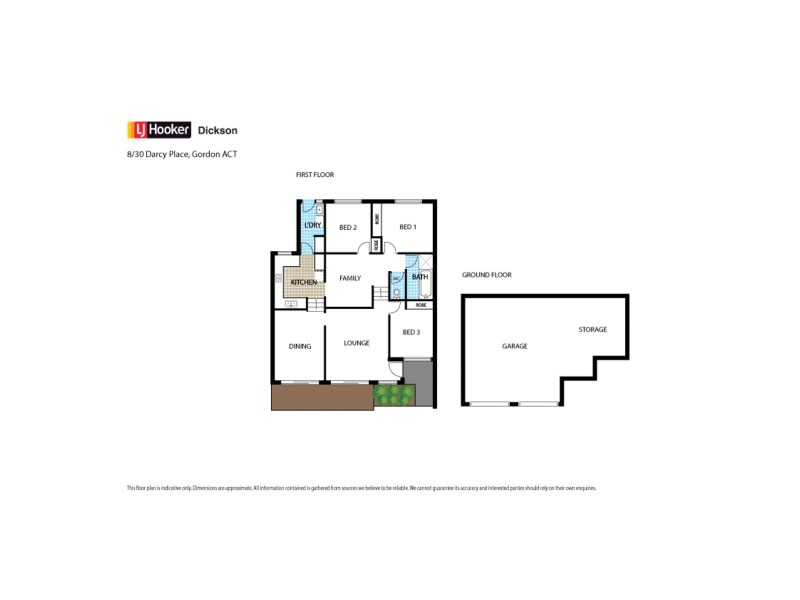 8/30 Darcy Close, Gordon ACT 2906 Floorplan
