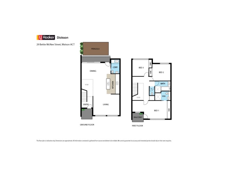 29 Bettie McNee Street, Watson ACT 2602 Floorplan