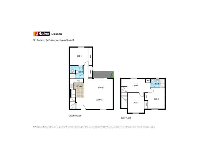 301 Anthony Rolfe Avenue, Gungahlin ACT 2912 Floorplan