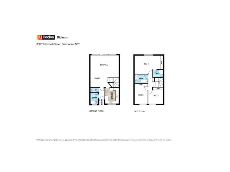 8/72 Totterdell Street, Belconnen ACT 2617 Floorplan