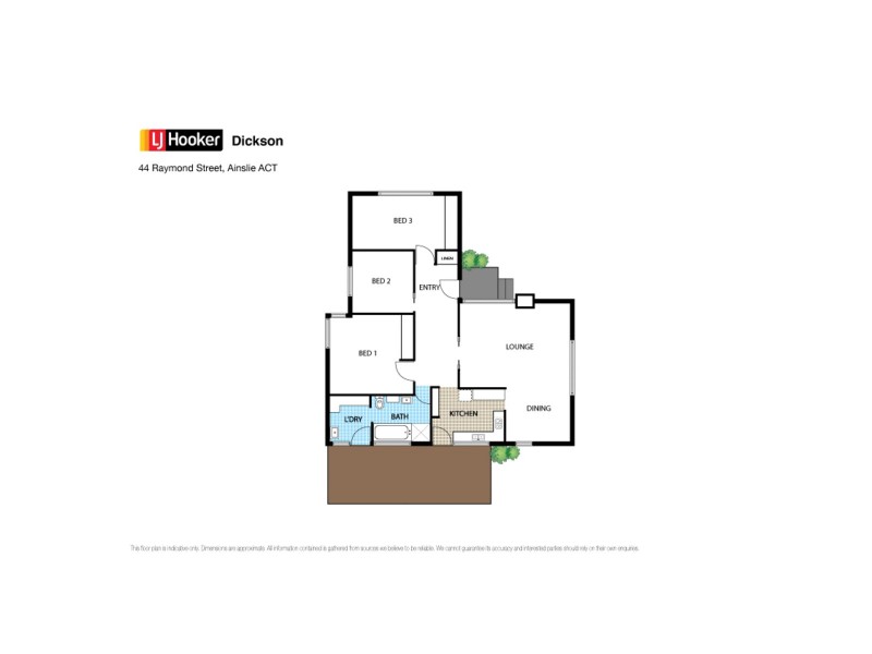 44 Raymond Place, Ainslie ACT 2602 Floorplan