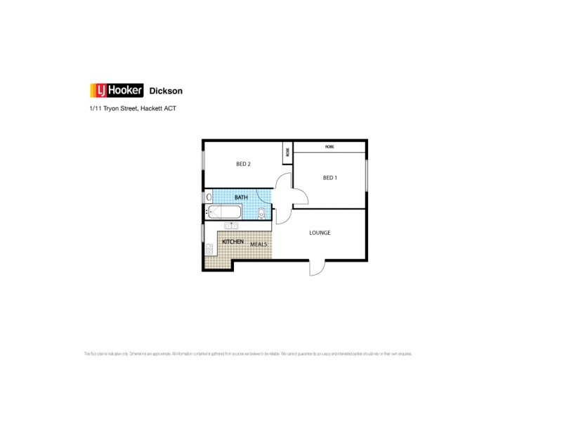 1/11 Tryon Street, Hackett ACT 2602 Floorplan