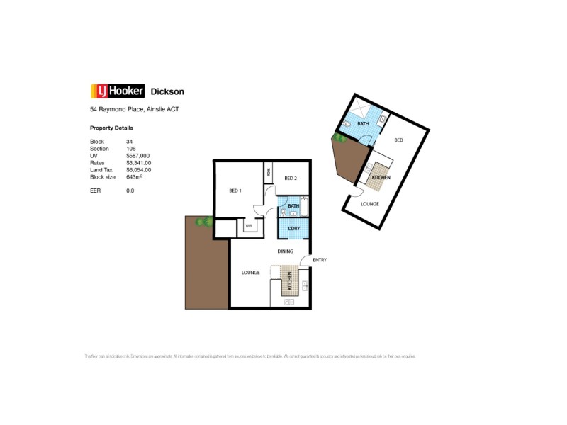 54 Raymond Place, Ainslie ACT 2602 Floorplan