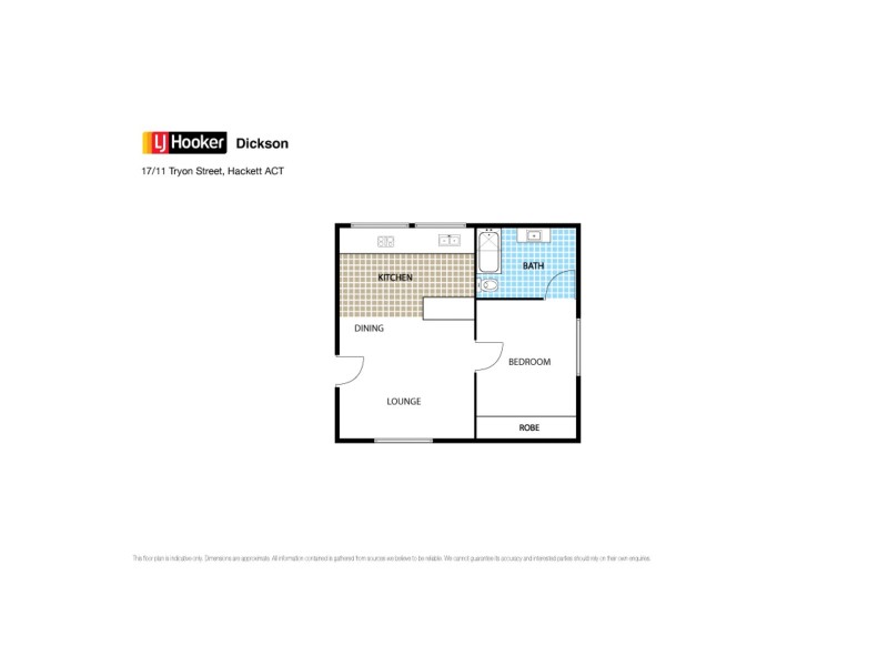 17/11 Tryon Street, Hackett ACT 2602 Floorplan