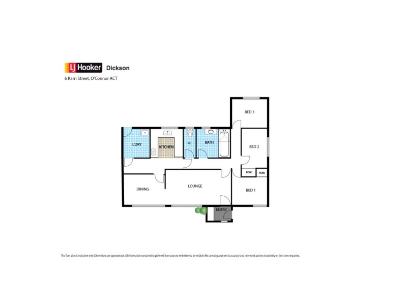 6 Karri Street, O’connor ACT 2602 Floorplan