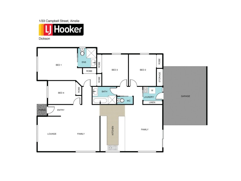 1/33 Campbell Street, Ainslie ACT 2602 Floorplan