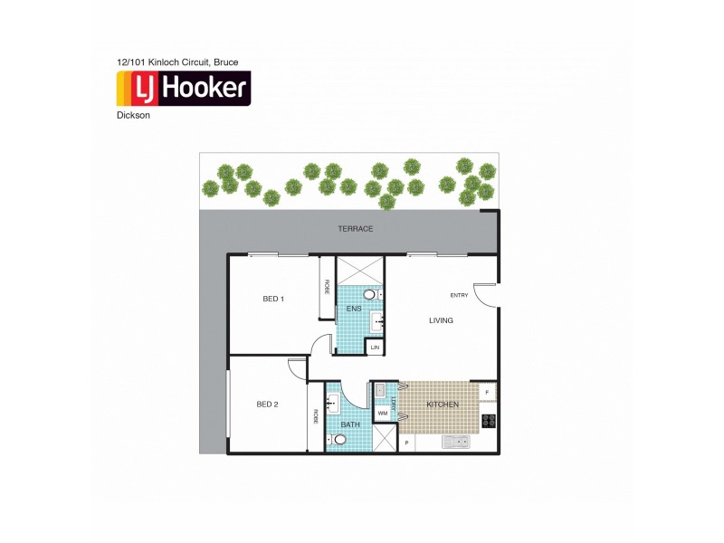 12/101 Kinloch Circuit, Bruce ACT 2617 Floorplan