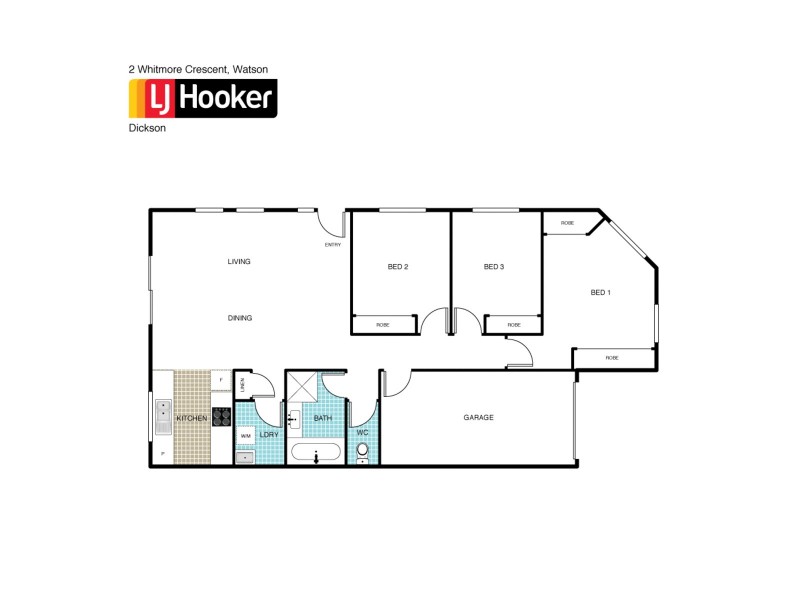 2 Whitmore Crescent, Watson ACT 2602 Floorplan