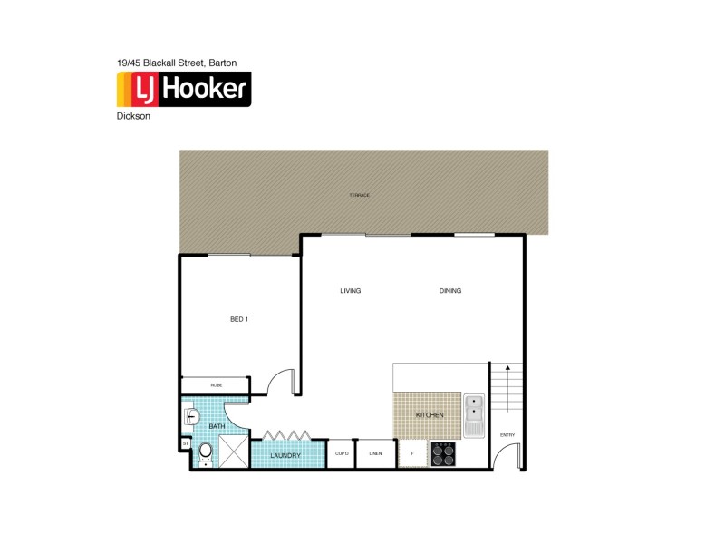 19/45 Blackall Street, Barton ACT 2600 Floorplan