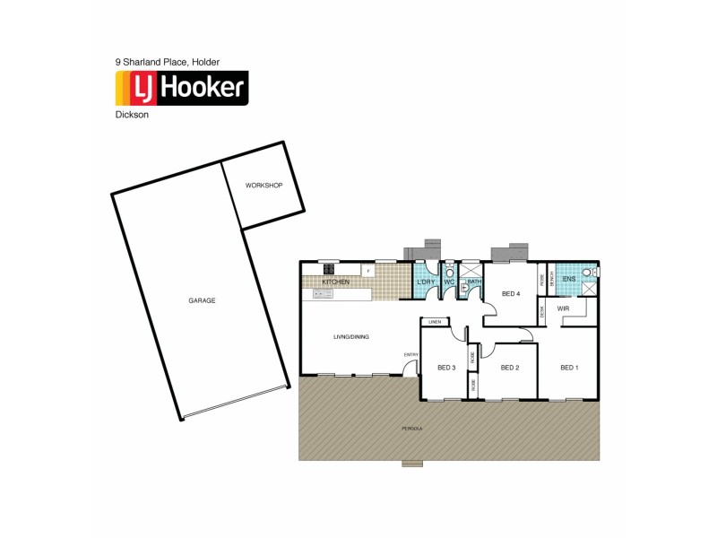 9 Sharland Place, Holder ACT 2611 Floorplan