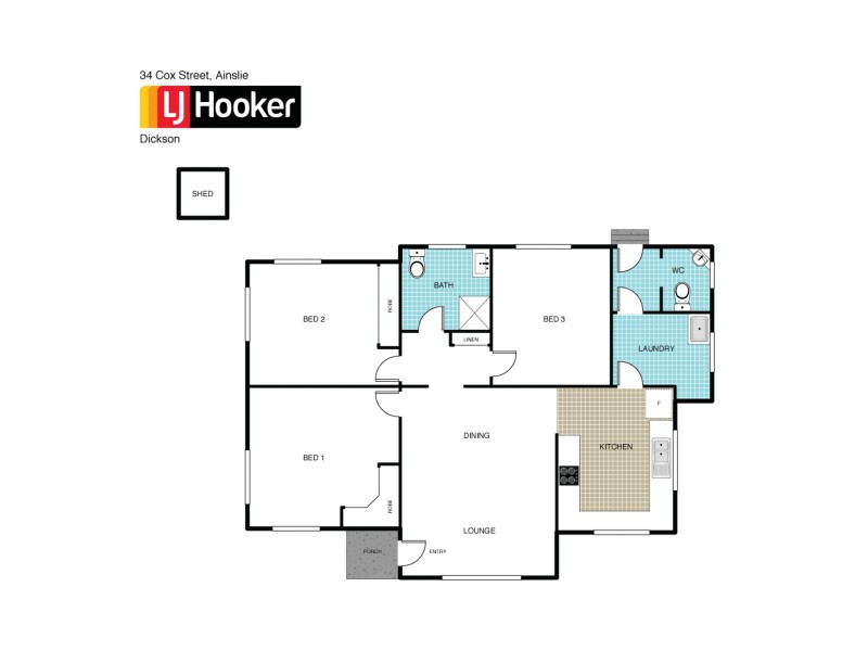 34 Cox Street, Ainslie ACT 2602 Floorplan