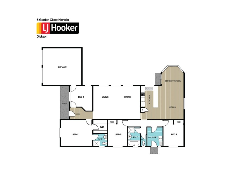 6 Gordon Close, Nicholls ACT 2913 Floorplan