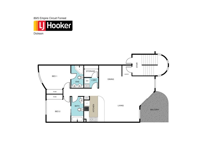 89/5 Empire Circuit, Forrest ACT 2603 Floorplan