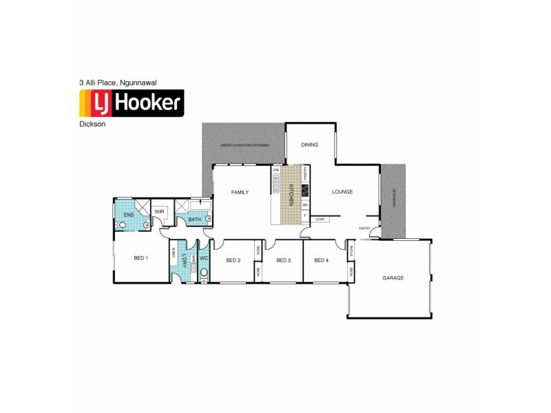 3 Alli Place, Ngunnawal ACT 2913 Floorplan