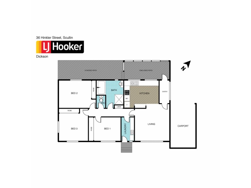 36 Hinkler Street, Scullin ACT 2614 Floorplan