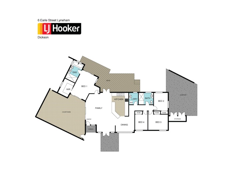 6 Earle Street, Lyneham ACT 2602 Floorplan