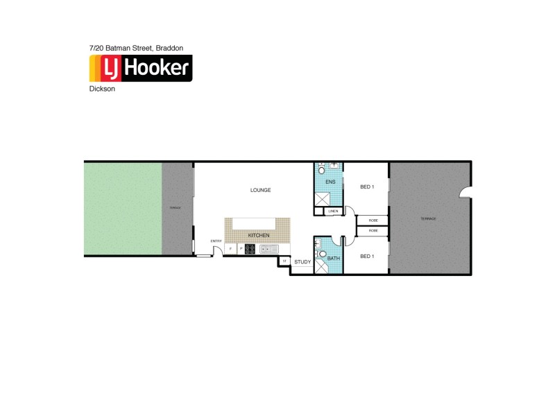 7/20 Batman Street, Braddon ACT 2612 Floorplan