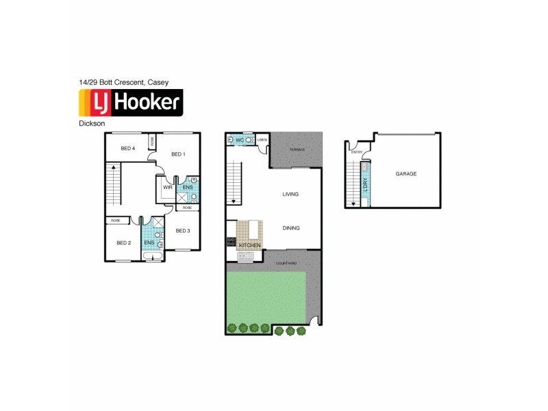 14/29 Bott Crescent, Casey ACT 2913 Floorplan