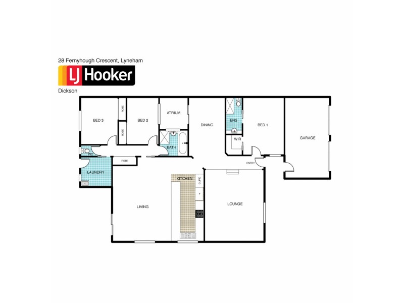 28 Fernyhough Crescent, Lyneham ACT 2602 Floorplan