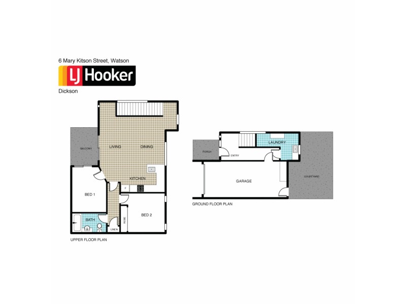 6 Mary Kitson Street, Watson ACT 2602 Floorplan