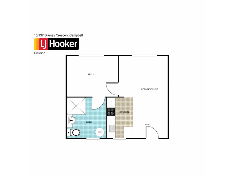 10/137 Blamey Crescent, Campbell ACT 2612 Floorplan