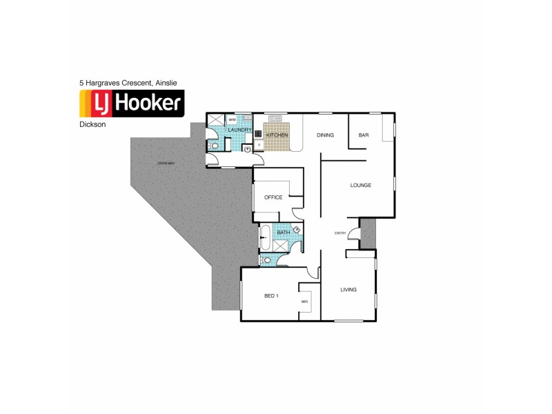 5 Hargraves Crescent, Ainslie ACT 2602 Floorplan
