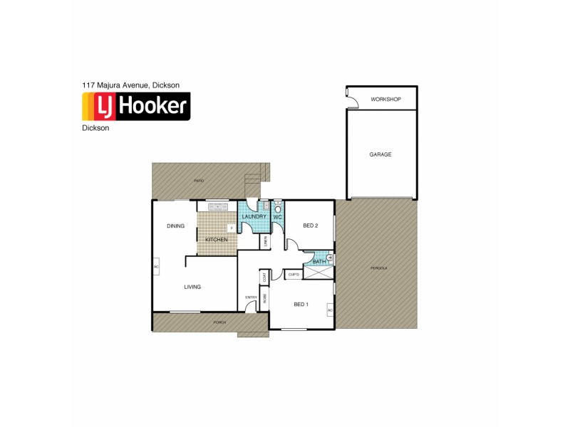 117 Majura Avenue, Dickson ACT 2602 Floorplan