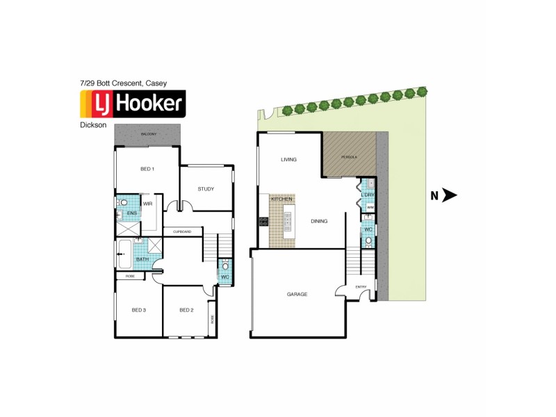 7/29 Bott Crescent, Casey ACT 2913 Floorplan