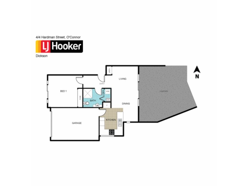 4/4 Hardman Street, O’connor ACT 2602 Floorplan