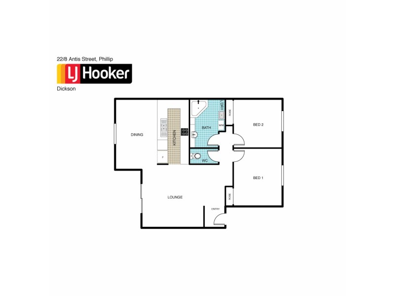 22/8 Antis Street, Phillip ACT 2606 Floorplan