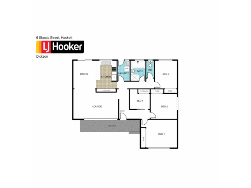 6 Skeats Street, Hackett ACT 2602 Floorplan
