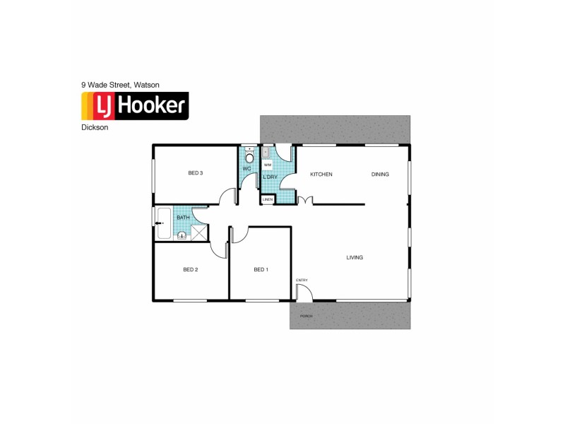 9 Wade Street, Watson ACT 2602 Floorplan